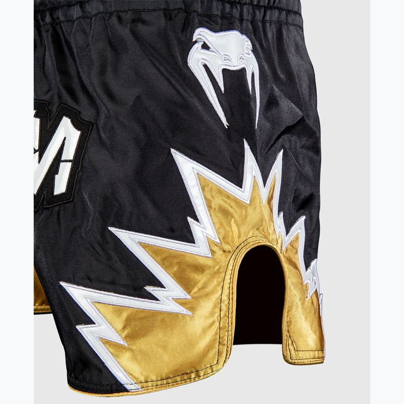 Vyriški treniruočių šortai Venum Inferno 2.0 Muay Thai black/gold 7