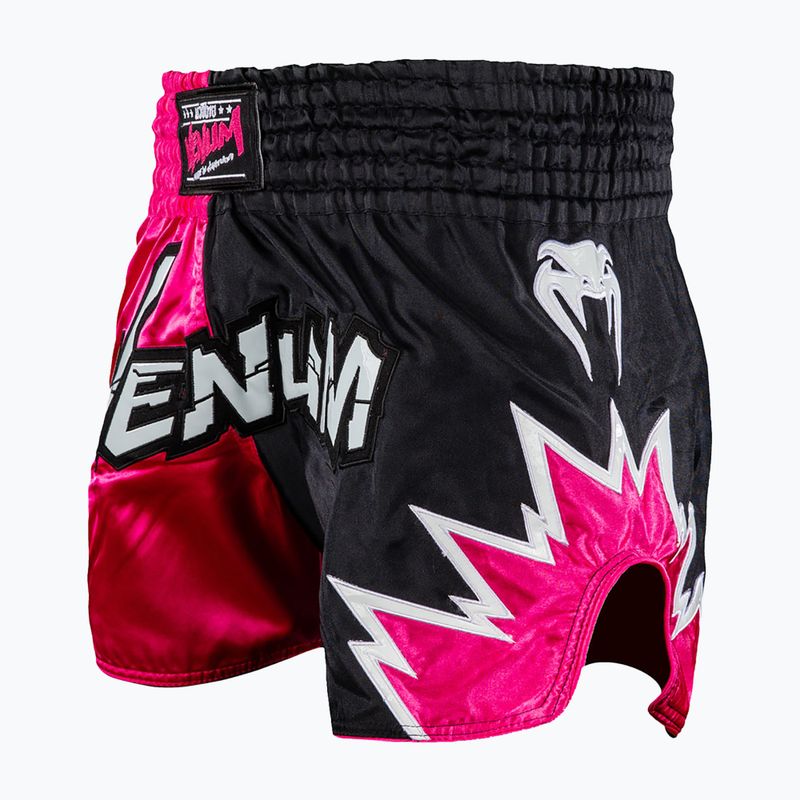 Vyriški treniruočių šortai Venum Inferno 2.0 Muay Thai pink/black 4