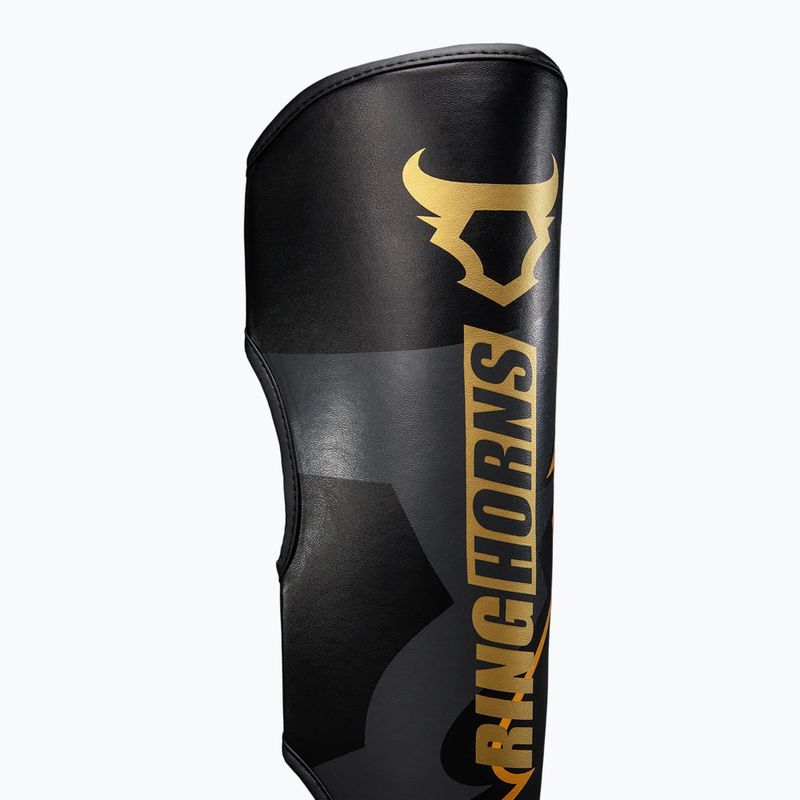 Blauzdų ir pėdų apsaugos Venum Ringhorns Charger Shin black/gold 3