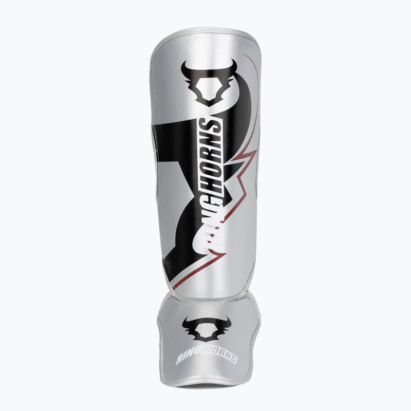 Blauzdų ir pėdų apsaugos Venum Ringhorns Charger Shin silver/black 4