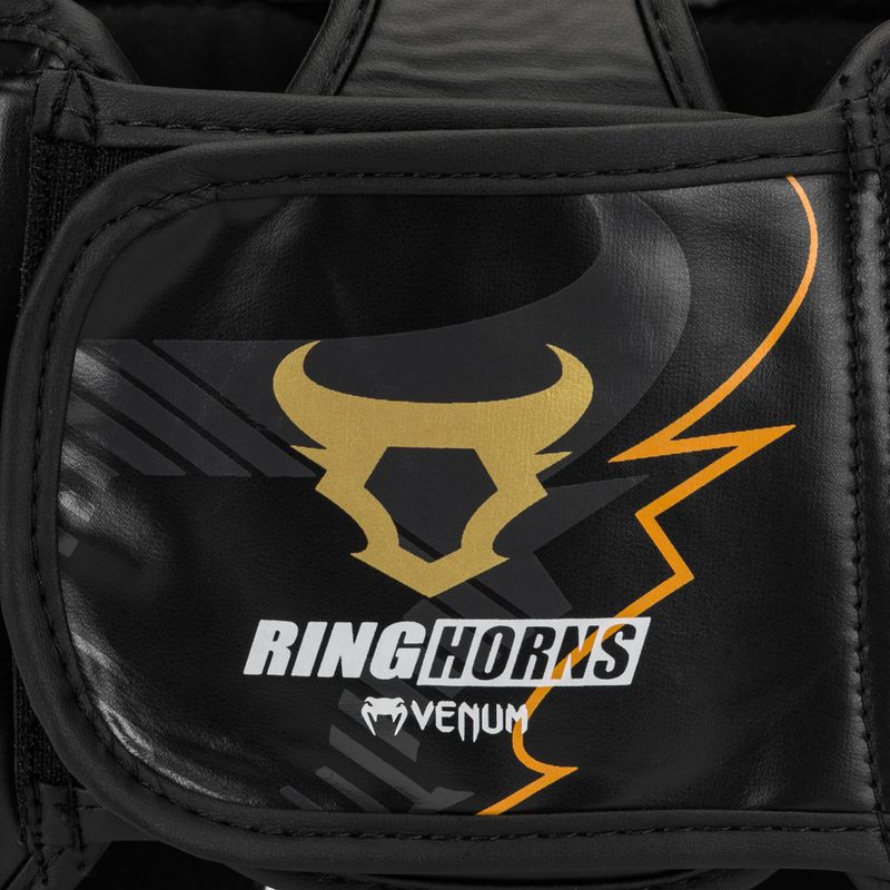Bokso šalmas Venum Ringhorns Charger Headgear black/gold 5