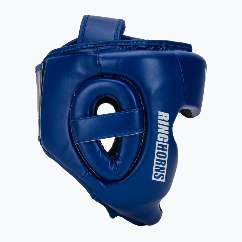 Bokso šalmas Venum Ringhorns Charger Headgear navy blue/red 2