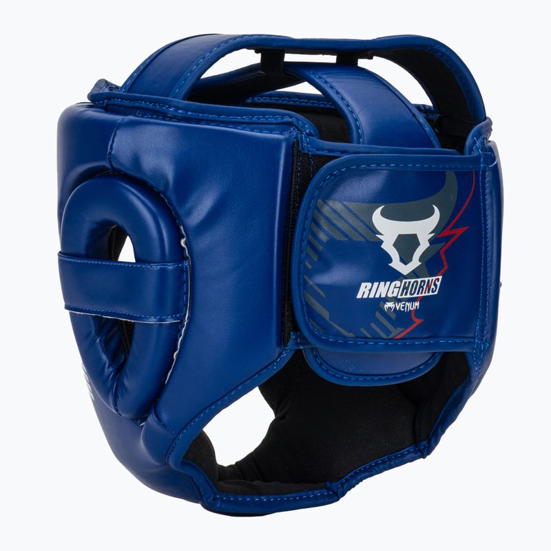 Bokso šalmas Venum Ringhorns Charger Headgear navy blue/red 3