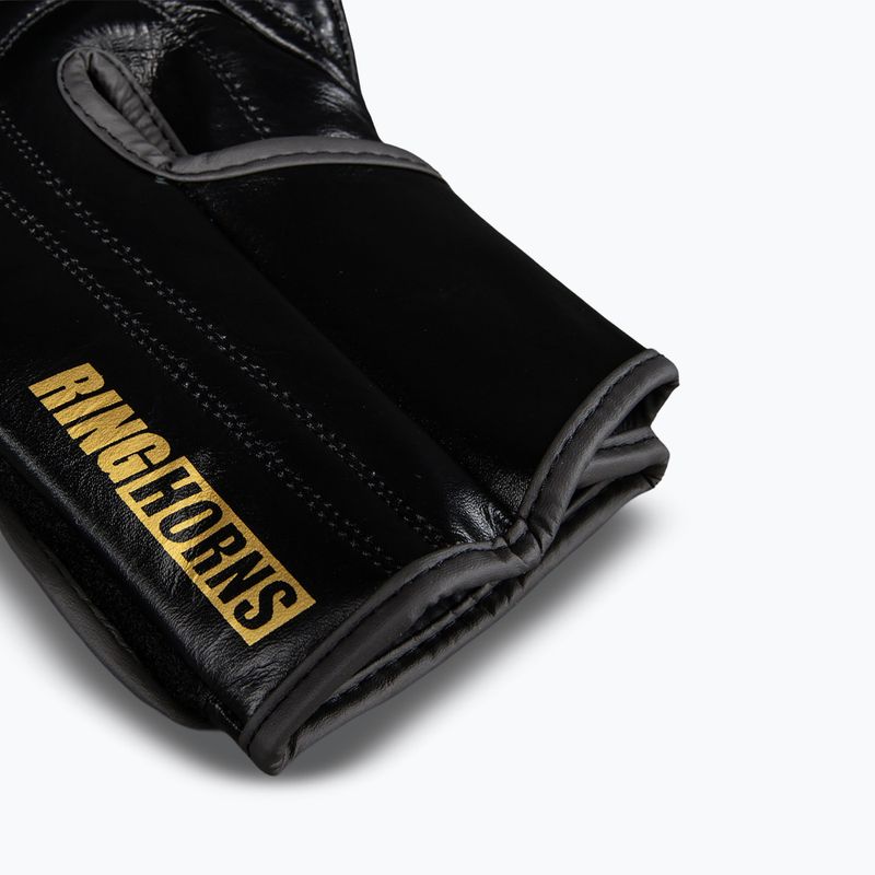 Bokso pirštinės Venum Ringhorns Charger Boxing black/gold 5