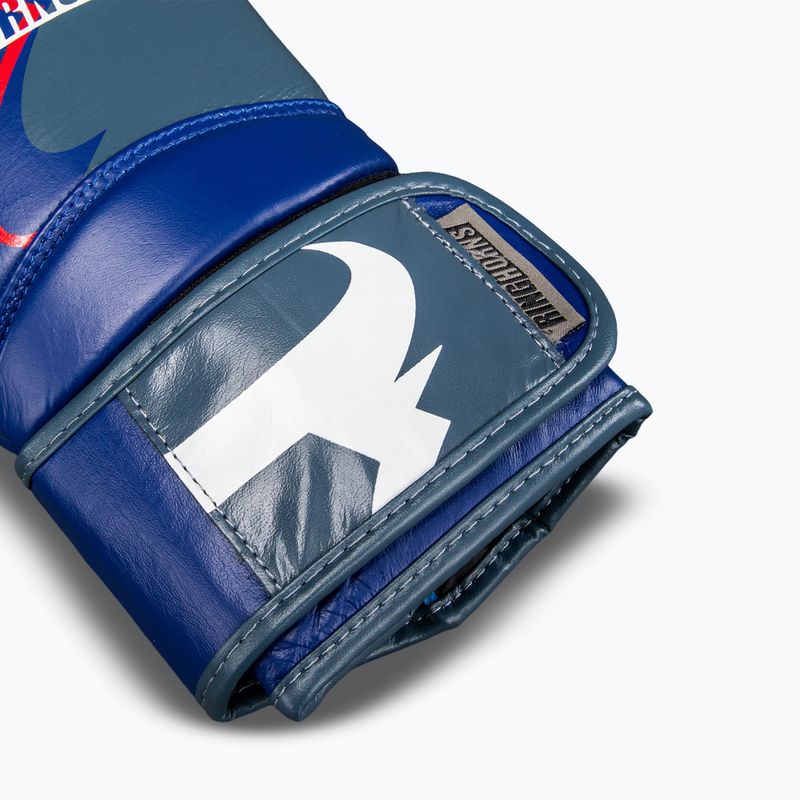 Bokso pirštinės Venum Ringhorns Charger Boxing navy blue/red 4