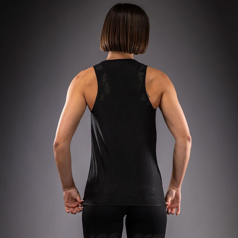 Moteriški marškinėliai Venum Lazer Dry Tech black/yellow 3