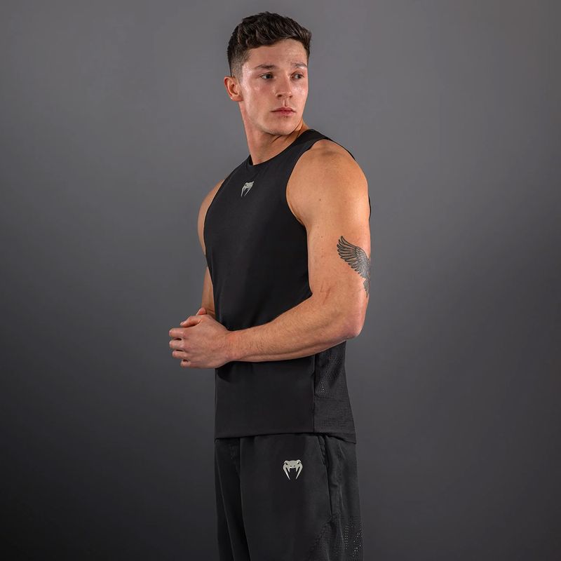 Vyriški marškinėliai Venum Lazer black/grey 4