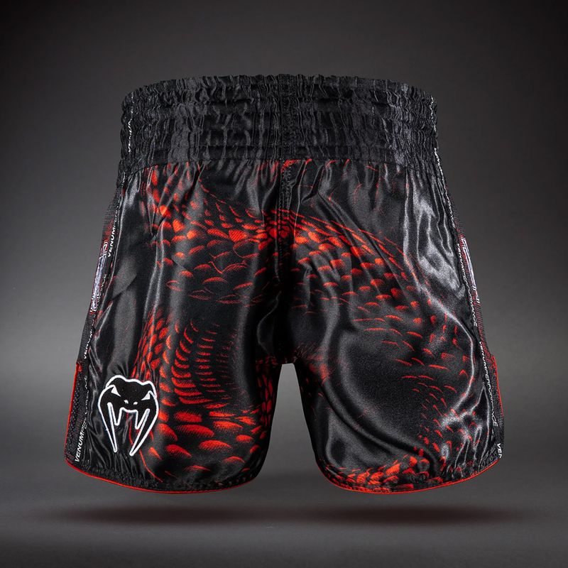 Vyriški treniruočių šortai Venum Matupa Muay Thai black/red/silver 2