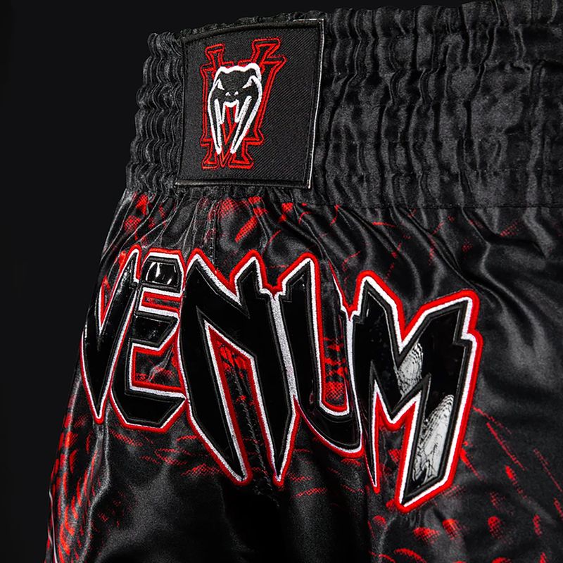 Vyriški treniruočių šortai Venum Matupa Muay Thai black/red/silver 5