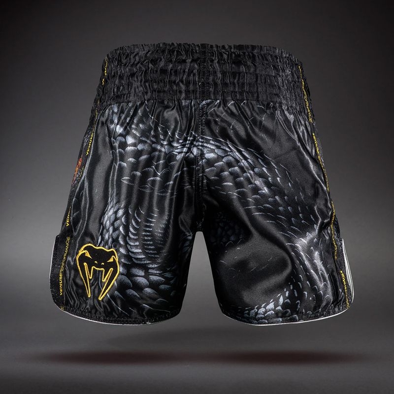 Vyriški treniruočių šortai Venum Matupa Muay Thai black/grey/gold 2