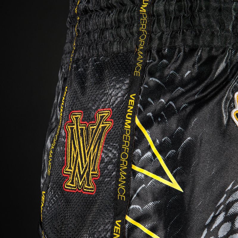 Vyriški treniruočių šortai Venum Matupa Muay Thai black/grey/gold 5