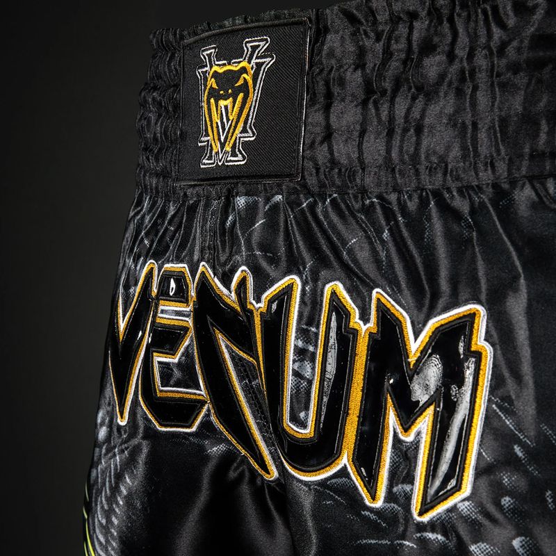 Vyriški treniruočių šortai Venum Matupa Muay Thai black/grey/gold 6