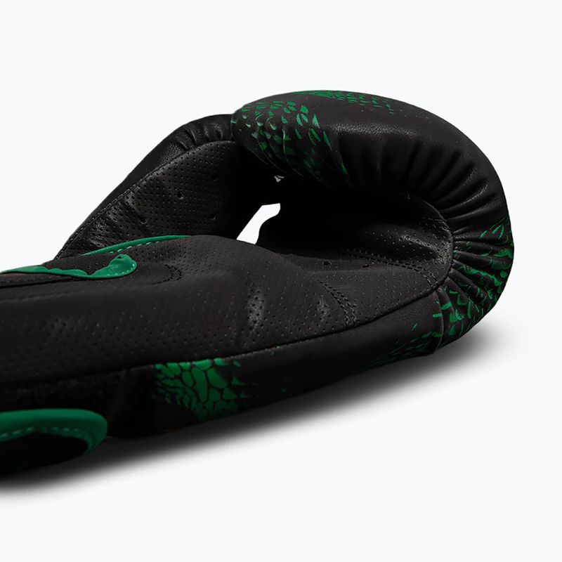 Bokso pirštinės Venum Matupa Boxing black/green/gold 3