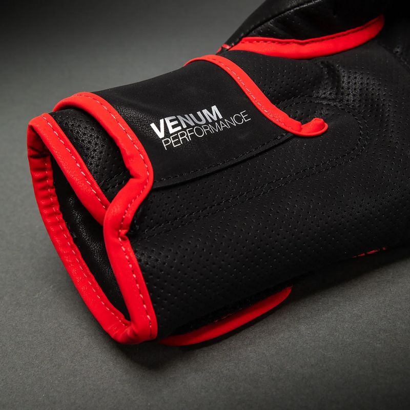 Bokso pirštinės Venum Matupa Boxing black/red/silver 5