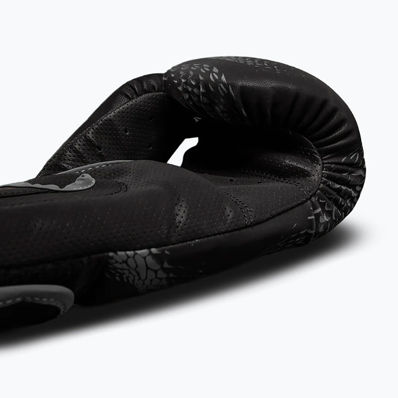 Bokso pirštinės Venum Matupa Boxing black/grey/gold 3