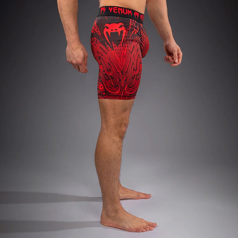 Vyriški treniruočių šortai Venum Wolf Attack Vale Tudo Shorts black/red 5