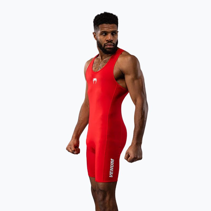 Vyriškas kombinezonas Venum Challenger Wrestling Singlet red 3
