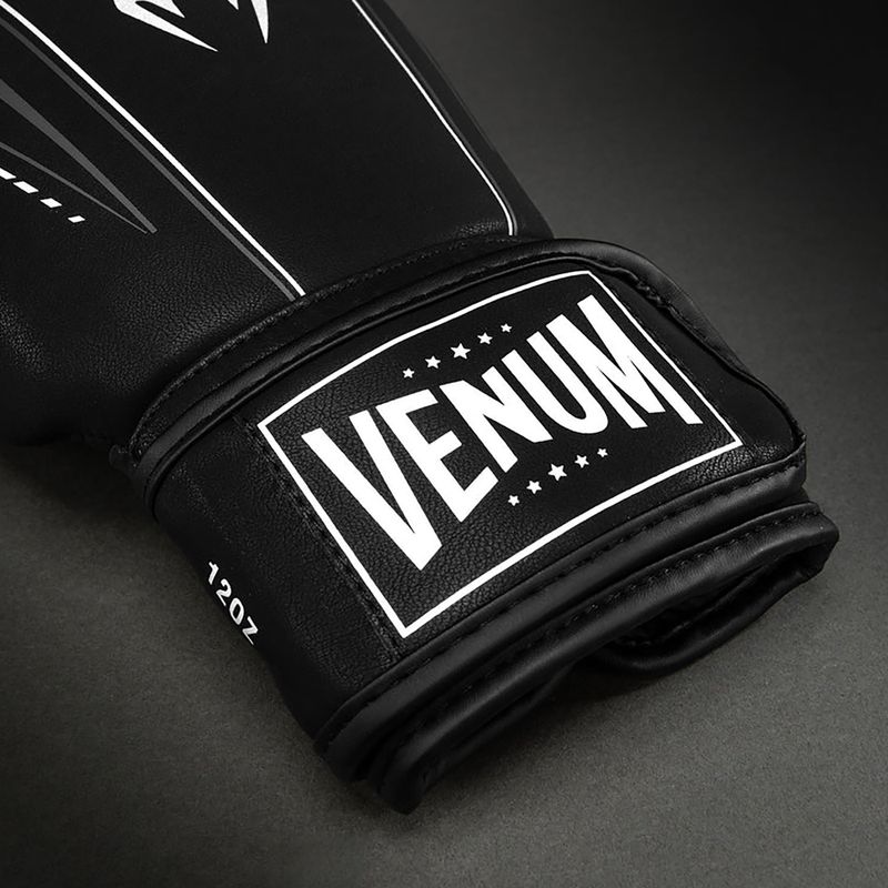 Bokso pirštinės Venum Streamline Boxing black/white 3