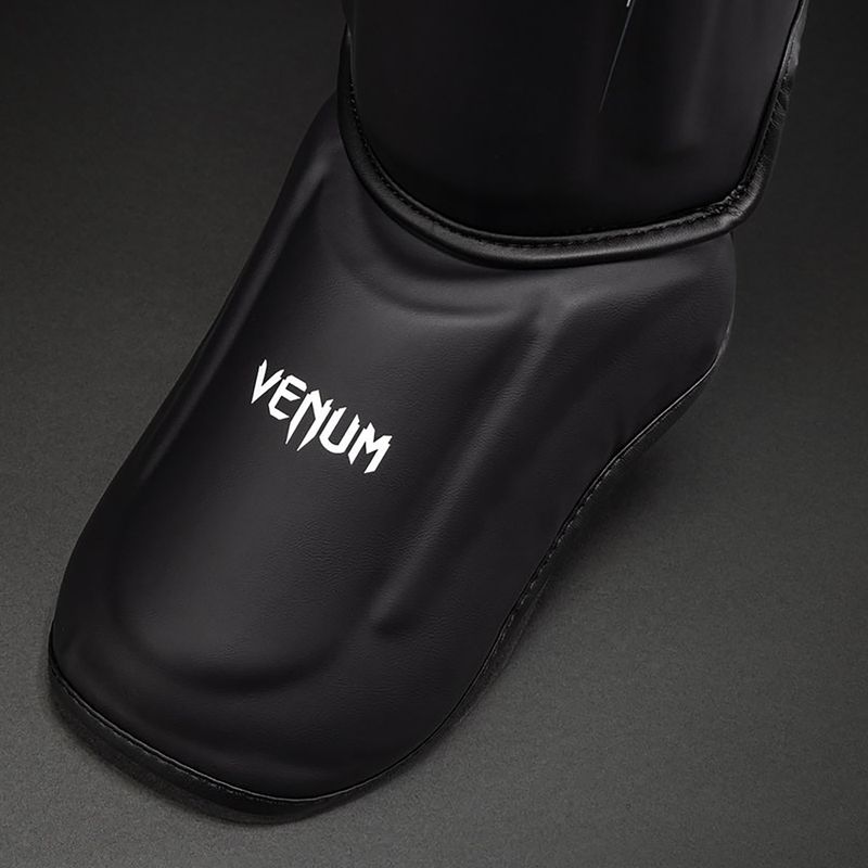 Blauzdų ir pėdų apsaugos Venum Streamline Shin black/white 3