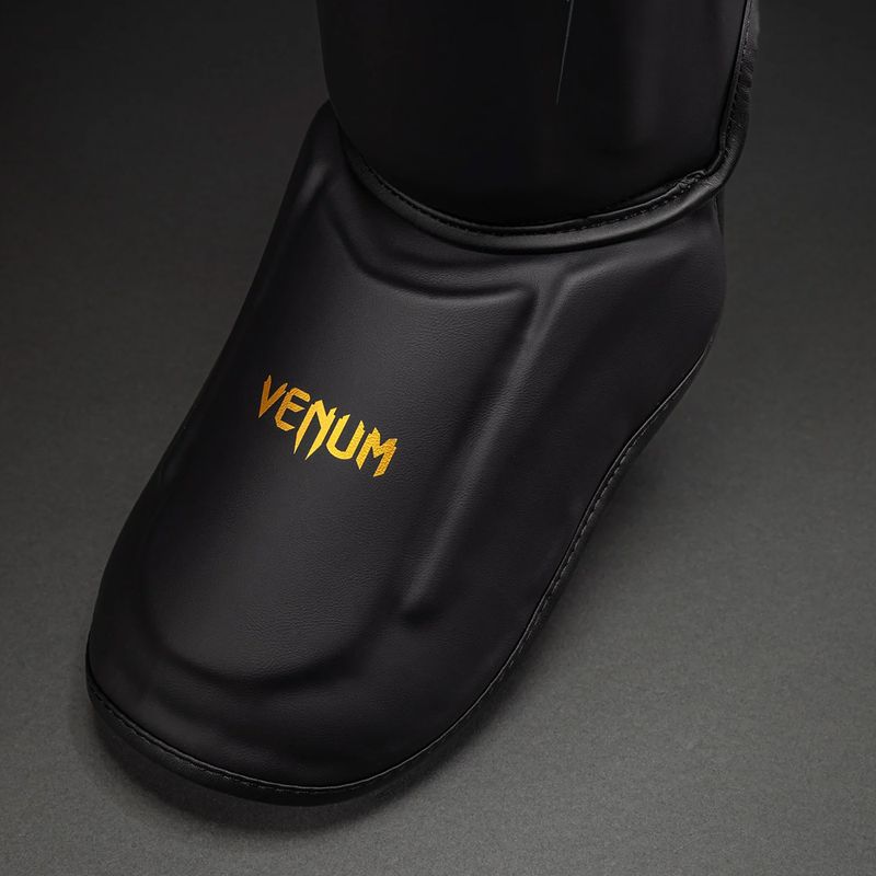 Blauzdų ir pėdų apsaugos Venum Streamline Shin black/gold 3