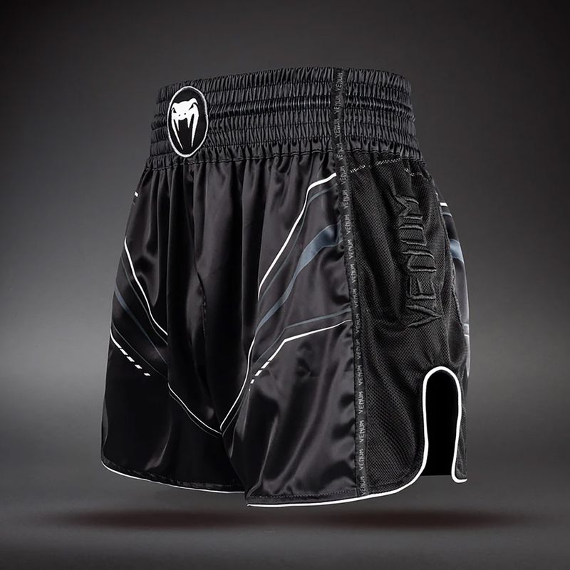 Vyriški treniruočių šortai Venum Streamline Muay Thai black/white 3