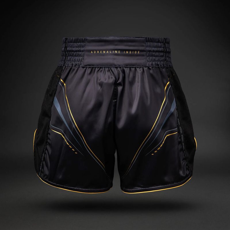 Vyriški treniruočių šortai Venum Streamline Muay Thai black/gold 2