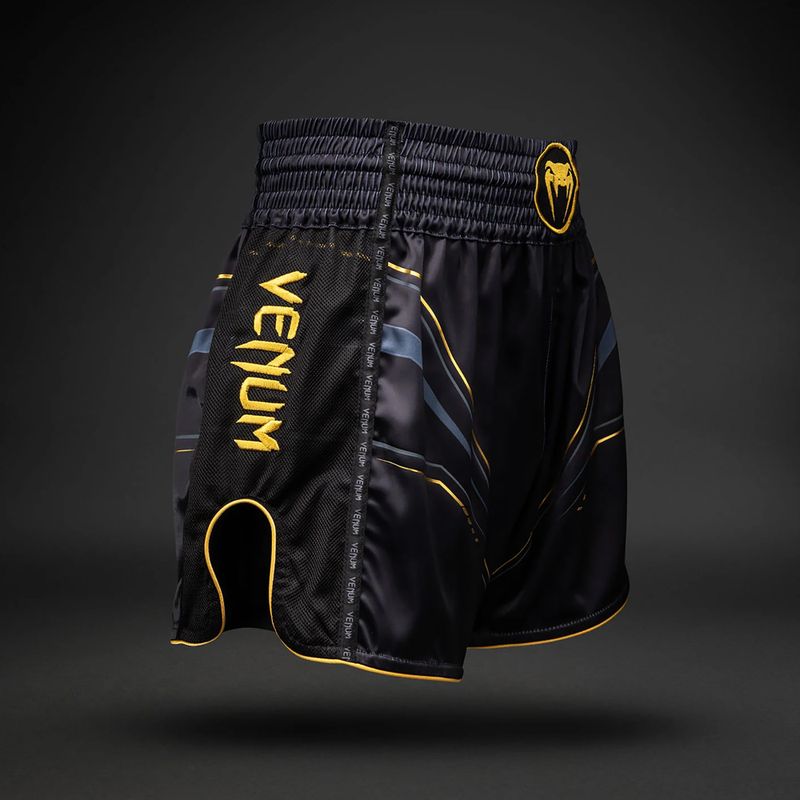 Vyriški treniruočių šortai Venum Streamline Muay Thai black/gold 3