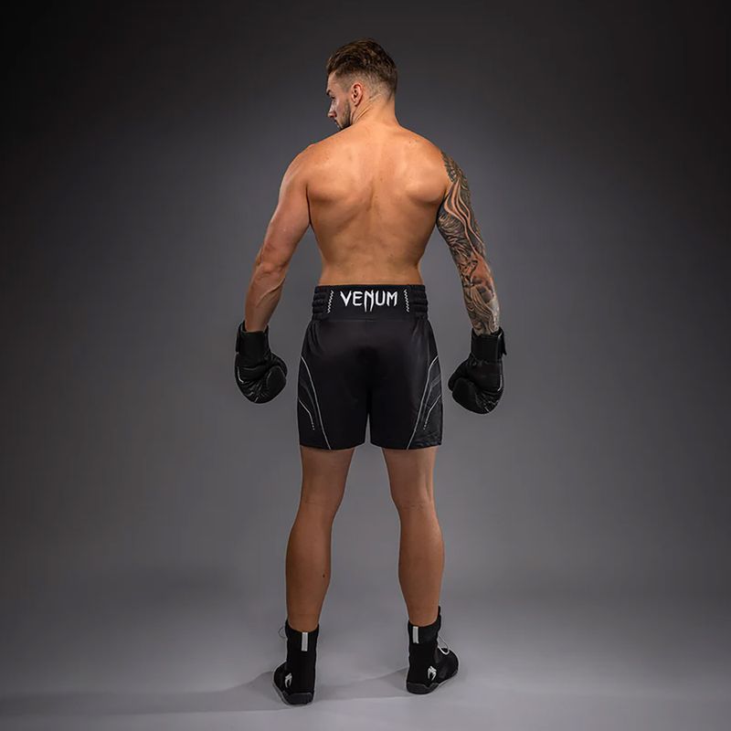 Vyriški bokso šortai Venum Streamline Boxing black/white 3