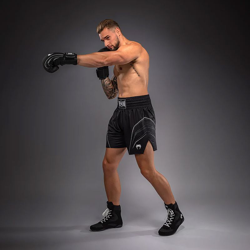 Vyriški bokso šortai Venum Streamline Boxing black/white 4