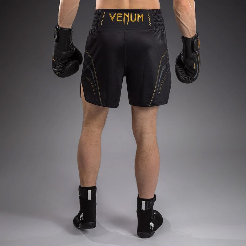 Vyriški bokso šortai Venum Streamline Boxing black/gold 3