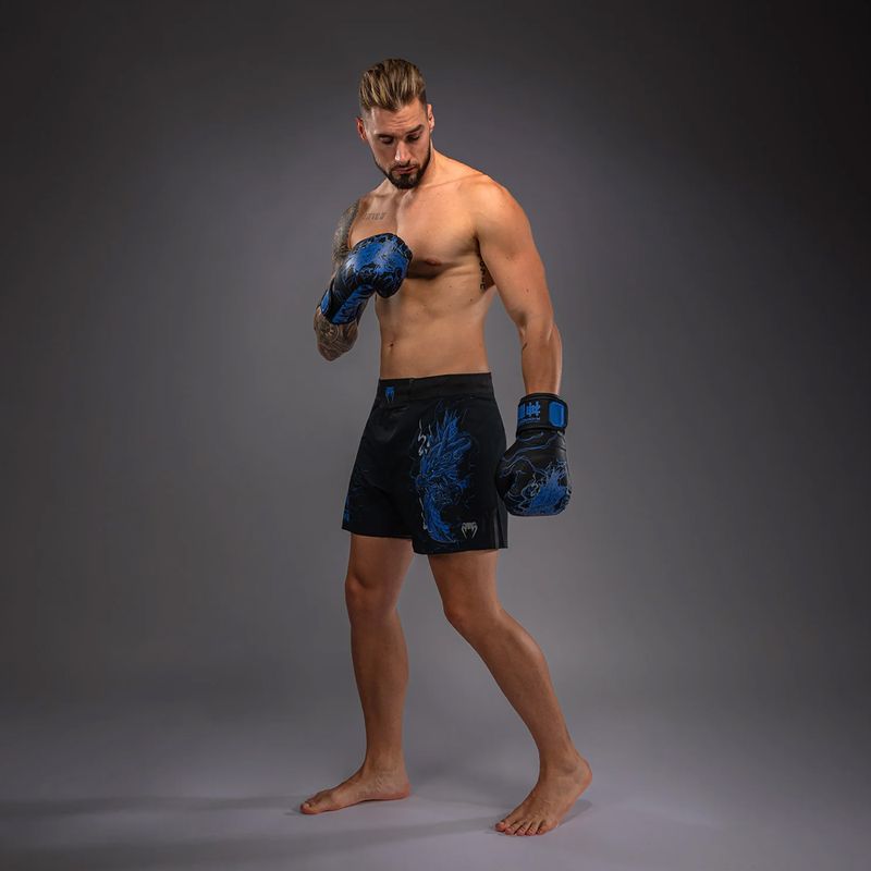 Vyriški treniruočių šortai Venum Thunder Dragon Black/Royal Blue 5