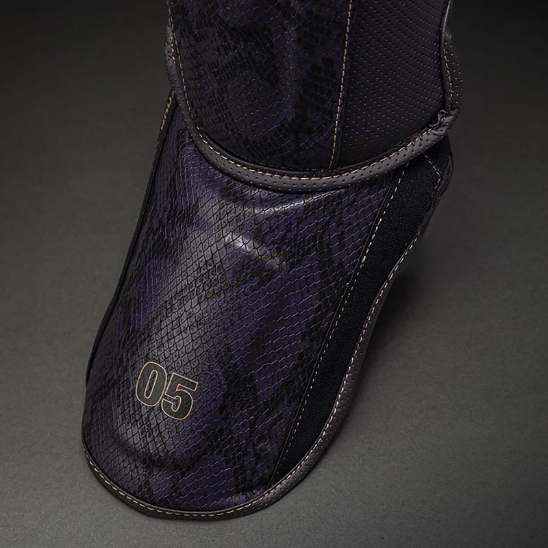 Blauzdų ir pėdų apsaugos Venum Impact Evo Scales Shin dark purple 3