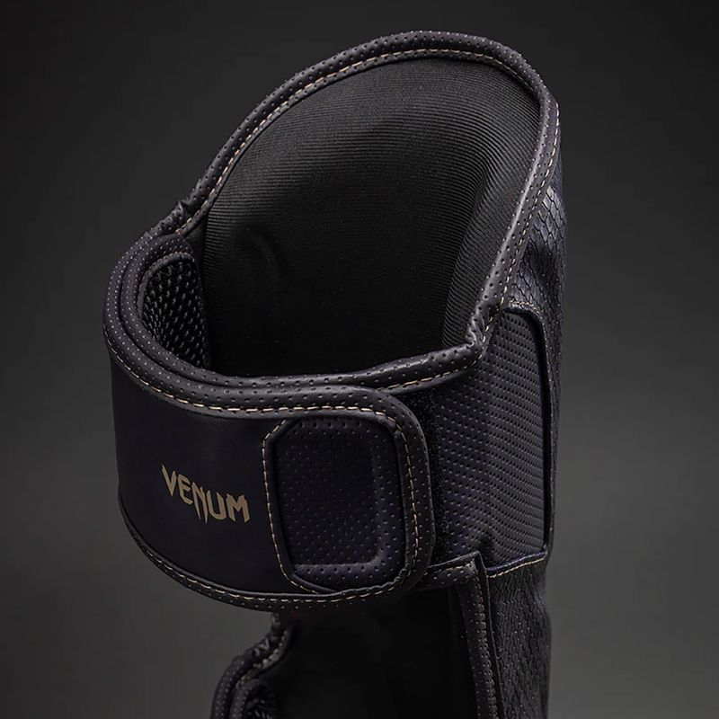 Blauzdų ir pėdų apsaugos Venum Impact Evo Scales Shin dark purple 4