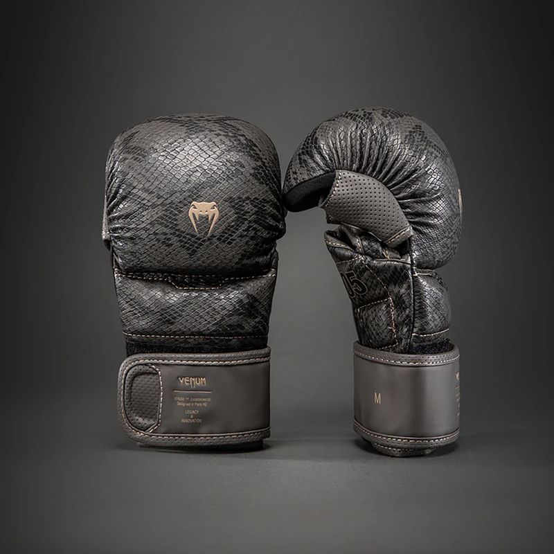 Sparingo pirštinės Venum Impact Evo Scales MMA Sparring dark grey 2