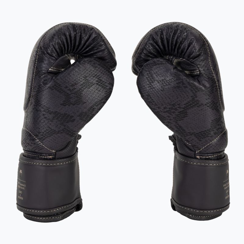 Bokso pirštinės Venum Impact Evo Scales Boxing dark purple 4