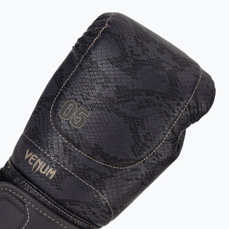 Bokso pirštinės Venum Impact Evo Scales Boxing dark purple 5