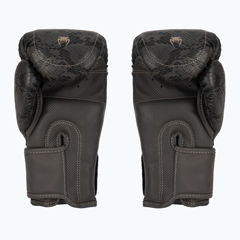 Bokso pirštinės Venum Impact Evo Scales Boxing dark grey 3