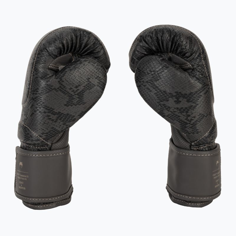 Bokso pirštinės Venum Impact Evo Scales Boxing dark grey 4