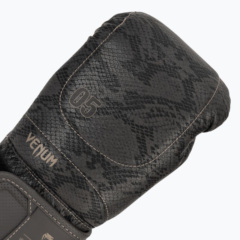 Bokso pirštinės Venum Impact Evo Scales Boxing dark grey 5