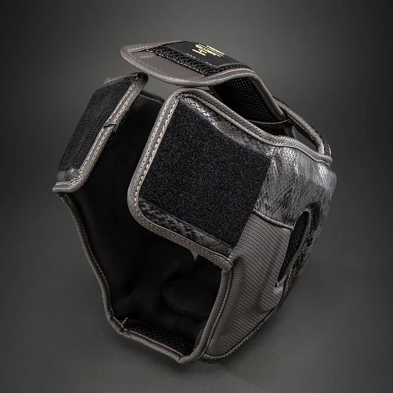 Bokso šalmas Venum Impact Evo Scales dark grey 5