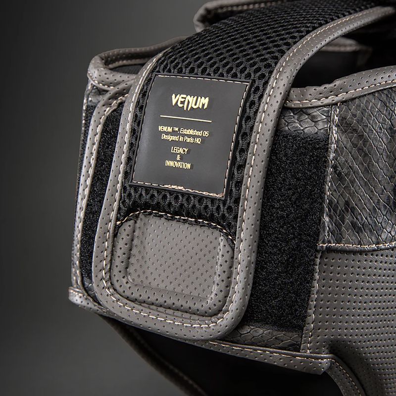 Bokso šalmas Venum Impact Evo Scales dark grey 7