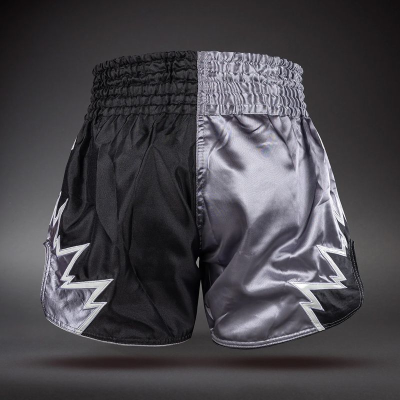 Treniruočių šortai Venum Inferno 2.0 Muay Thai Grey / Black 2