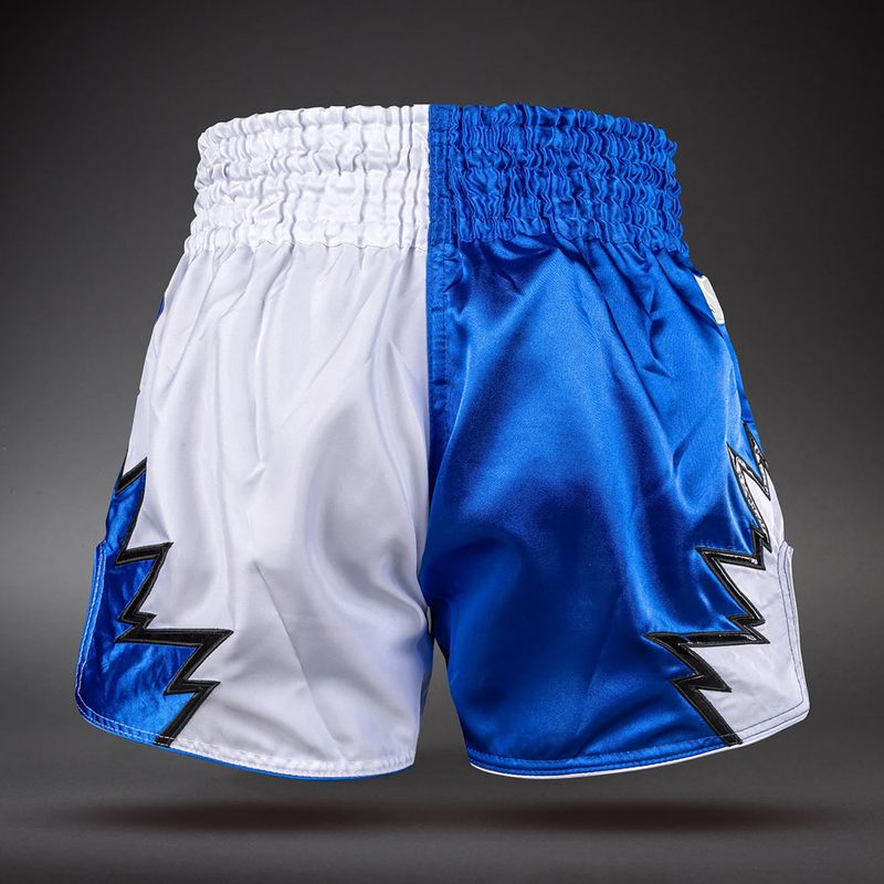 Treniruočių šortai Venum Inferno 2.0 Muay Thai white/blue 2