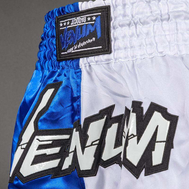 Treniruočių šortai Venum Inferno 2.0 Muay Thai white/blue 5