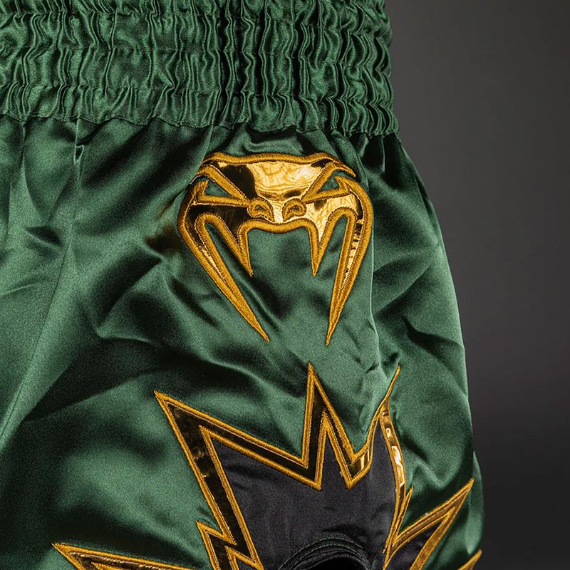 Treniruočių šortai Venum Inferno 2.0 Muay Thai Black/Khaki 6