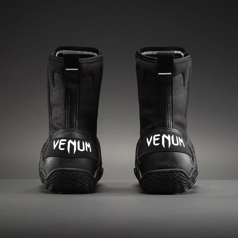 Bokso bateliai Venum Elite Neo Boxing black/white 3