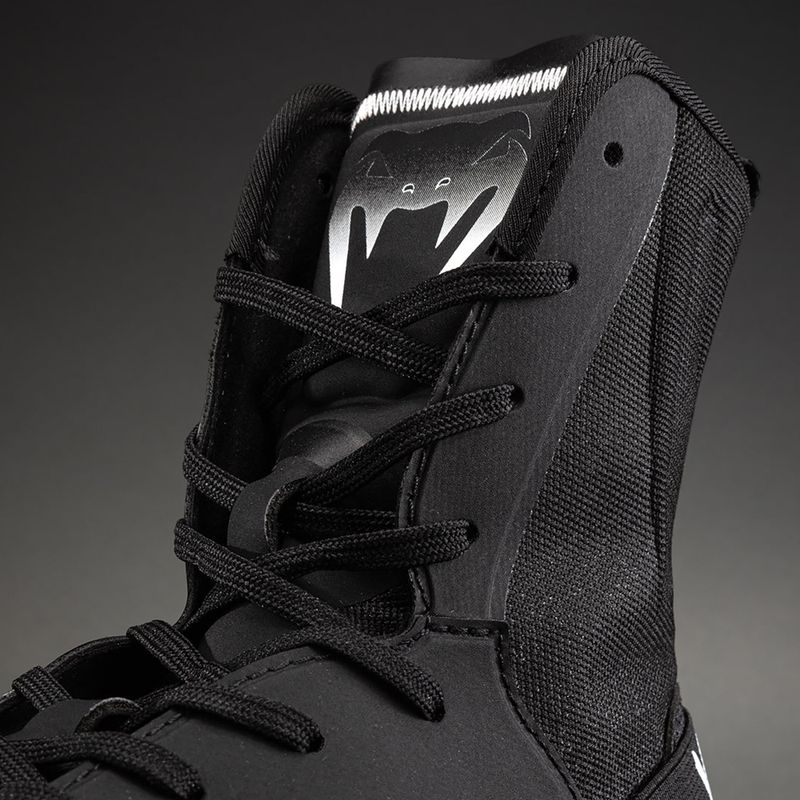 Bokso bateliai Venum Elite Neo Boxing black/white 4