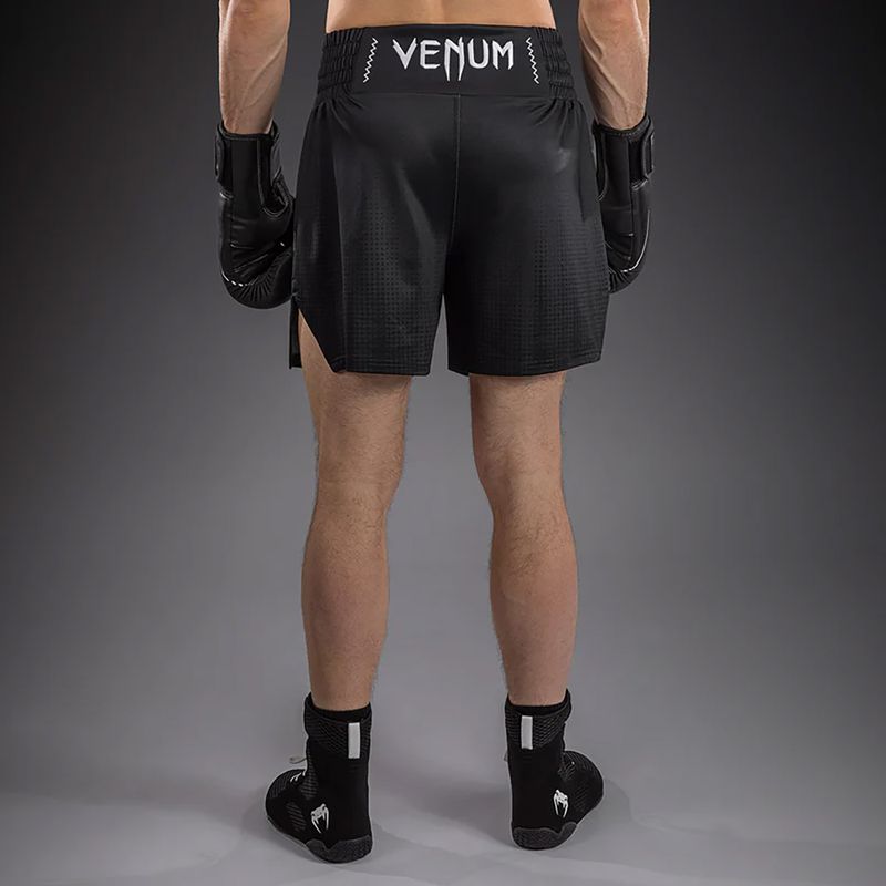 Vyriški bokso šortai Venum Stealth Boxing black/white 3