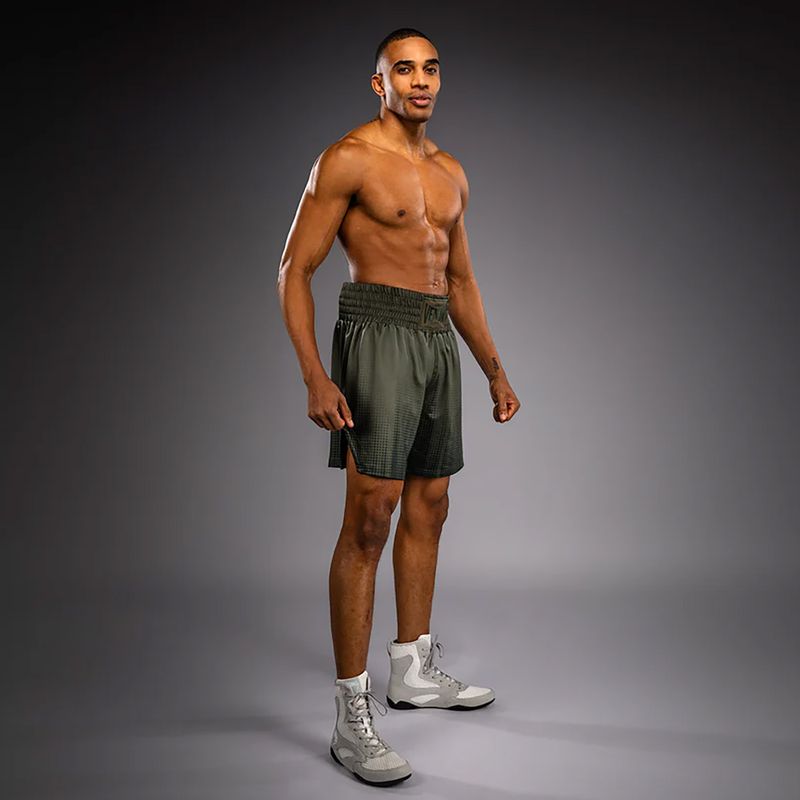 Vyriški bokso šortai Venum Stealth Boxing Khaki/Dark Green 2
