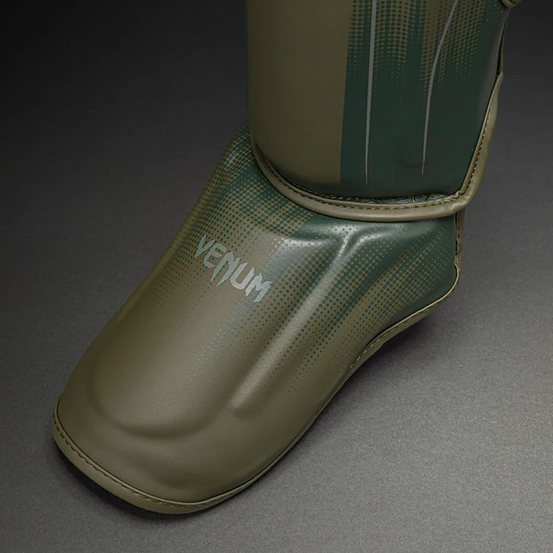 Blauzdų ir pėdų apsaugos Venum Stealth Shin khaki/dark green 3